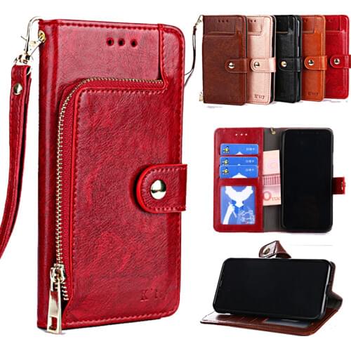 Flip Zipper Wallet Case For Ulefone Power 2 3 3s Mix S 2 Gemini Metal S7 S8 S10 Pro PU Leather Phone Cases Skin Cover Coque Capa