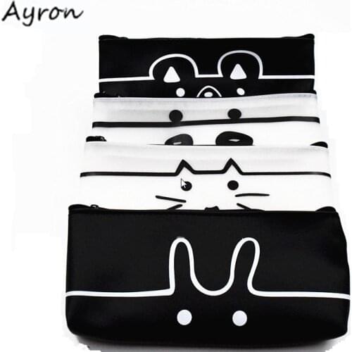 Pencil Case Canvas School Supplies Kawaii Bts Stationery Gift Estuches School Cute Pencil Box Pencilcase Pencil Box High Q