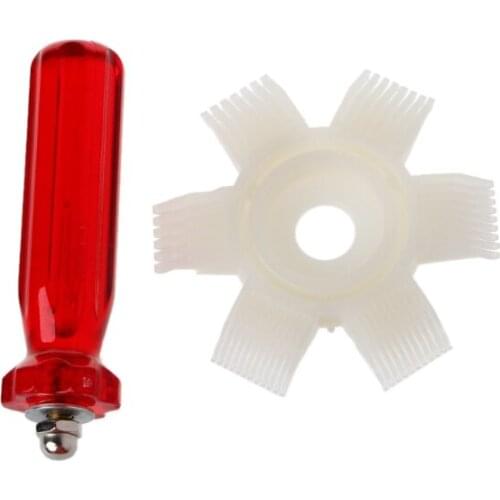 A/C Condenser Radiator Evaporator Fin Straightener Comb Rake Cleaner Tool Q39F