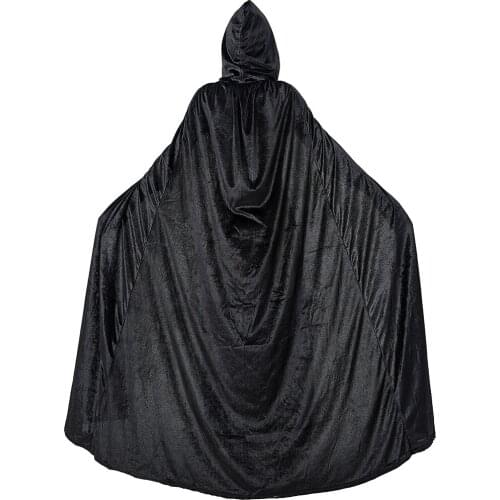 Halloween Costume Adult Witch Cloak New Witch Black Red Death Cloak Vampire Magic Cloak Nightmare Before Christmas