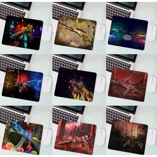 Mairuige Gamer Accessories Desktop Computer Laptop Desk Pad 22X18CM Csgo Best-selling Small Rubber Mouse Pad