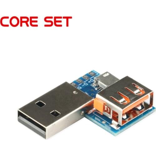 Micro USB To Male Plug Connector To Female USB Connector USB Converter DIP Board For DIY Kit