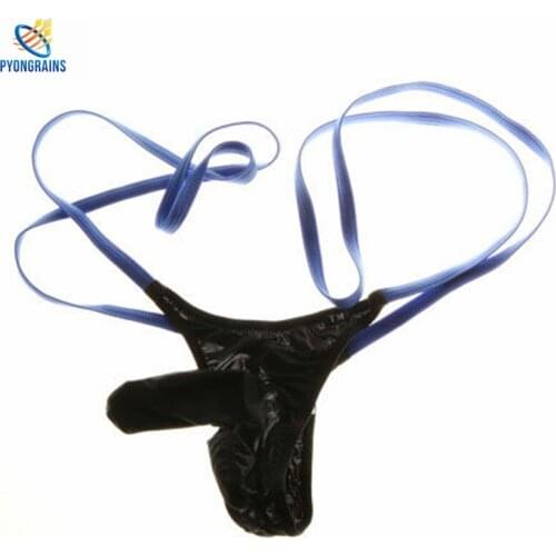2016 New Sexy Gay Jockstrap Thongs G Strings Popular Brand Gay Men Underwear Fashion Design Penis Pouch Bikini Mens Underpants