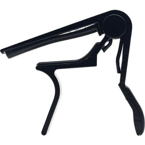 2018 New Professional Aluminum Alloy Tune Guitar Tuner Clamp Key Trigger Capo for Acoustic Electric Musical Instruments