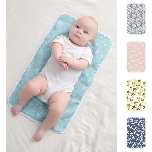 2021New Arrival 60*35cm Baby Changing Pads Waterproof Newborn Leakproof Mat Infant Sleep Products Bebes Accesorios Recien Nacido