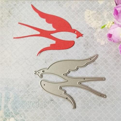 203F Spring Swallow Carbon Steel Cutting Dies DIY Scrapbooking Photo Album Embossing