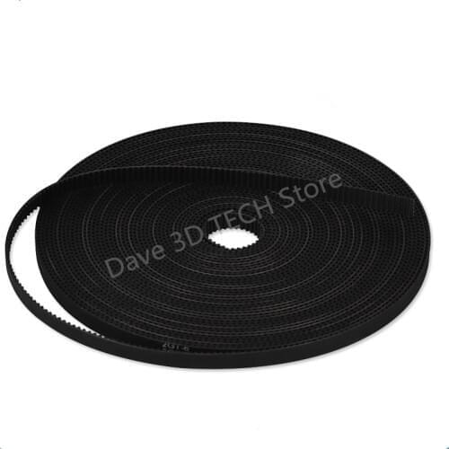 Reprap delta kossel k800 mini GT2 open timing belt length 1280mm width 6mm pitch 2mm for 3d printer RepRap Mendel Rostock CNC