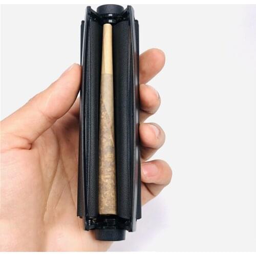 110mm Tragbare Zigarette Roll Maschine Joint Kegel Roller Manuelle Maker DIY Werkzeug Kunststoff Manuelle Tabak Rauchen Papers