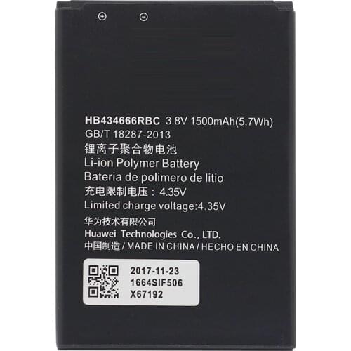 Replacement Phone Battery HB434666RBC For Huawei E5573 E5573S E5573s-32 E5573s-320 E5573s-606 E5573s-806 1500mAh