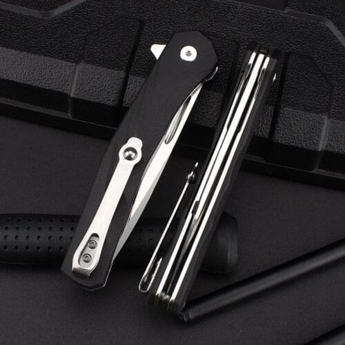 High hardness D2 knife folding knife outdoor folding knife self-defense wilderness survival knife tactical knife hunting knife