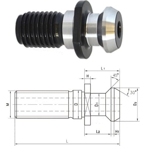 10pcs Good quality MAZAK40 MAZAK50 Pull Stud high hardness retention Knob CNC holders knob Milling New