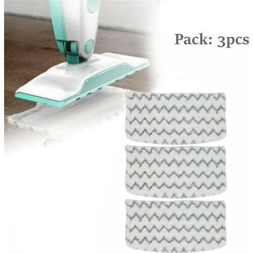 3PCS Floor Clean Mop Pad Striped Mopping Pads Kit Replacement For Shark Steam Mop S1000 S1000A S1000C S1000WM S1001C Repair Part