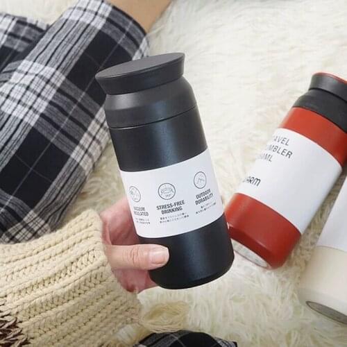 350ml Mini Stainless Steel Water Bottle For Girls Thermos Cute Coffee Mug Travel Vacuum Flasks Thermal Travel Mug Coffee Cup