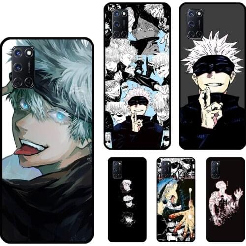 Satoru Gojo Case For OPPO A53 2020 A31 A9 A5 A52 A72 Reno 4 Pro 2 Z A3S A5S A83 A91 A15 Phone Cover