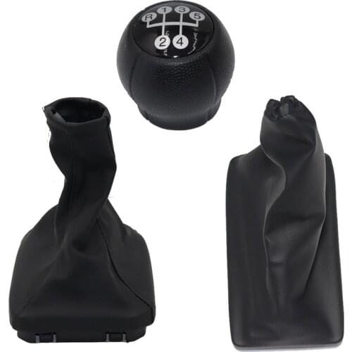 Gear Shift Knob Lever Boot Car Anti Slip Parking Handbrake Grips Case For OPEL CORSA C (01-06) TIGRA B (04-12) COMBO C (01-11)