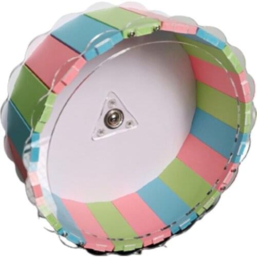 Pet Hamster Toys Running Wheel Roller Round Silent Cage Supplies For Hamster Exercise Accessories