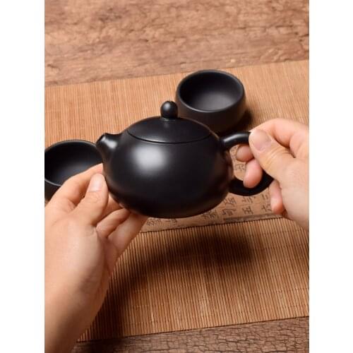Chinese Jianshui Purple Clay White Zitao Pure Handmade Tea Pot Xishi Kettle Teaset Ceremony Tea Accessories Not Yixing Zisha