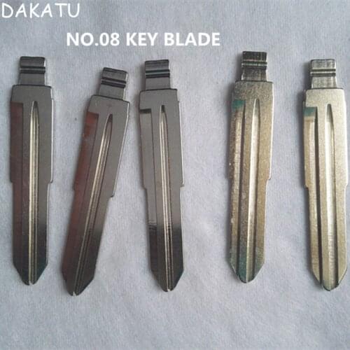 DAKATU No.08 Car Key Blade For Daihatsu FIAT PALIO Transponder Key /Remote Key /Flip Key Blade