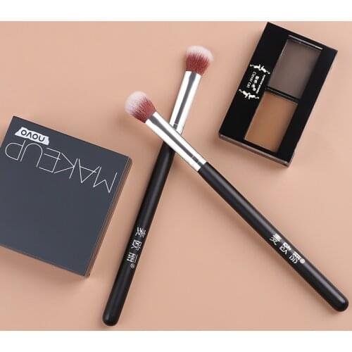 Cosmetics кисти для макияжа EyeShadow Blending Eyeliner Eyelash Eyebrow Make up Brush Easy To Carry Makeup Beauty Tool