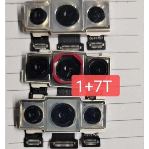 1PCS For Oneplus 7T Back Camera Module Flex Cable Replacement Repair Spare Parts Tested