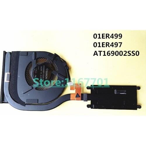 New Original Laptop/Notebook CPU cooling Radiator Heatsink&Fan for Lenovo Thinkpad T480 01ER499 01ER497 AT169002SS0