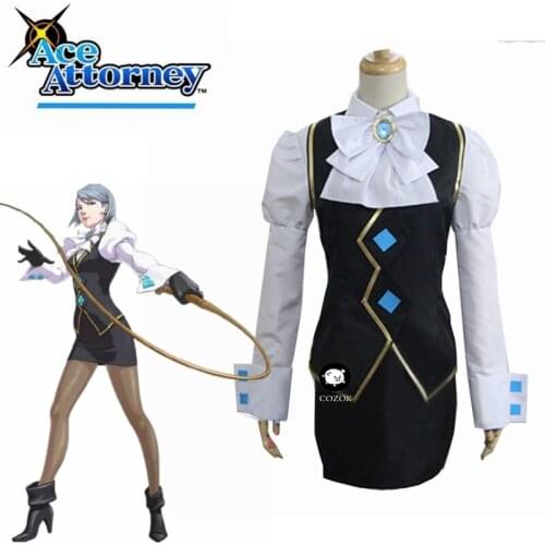 Franziska von Karma Cosplay Clothing Phoenix Wright Ace Attorney Cosplay Costume Anime Custom Made