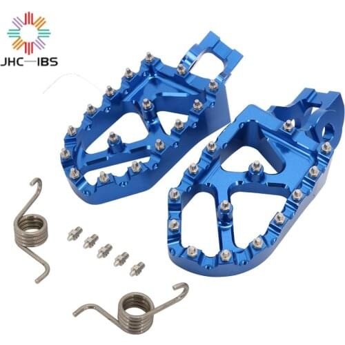 Motorcycle CNC Footrest Footpeg Foot Pegs For Husqvarna TC FC FE TE FS TX FX 85 125 250 300 350 450 501 2016 2017 2018 2019 2020