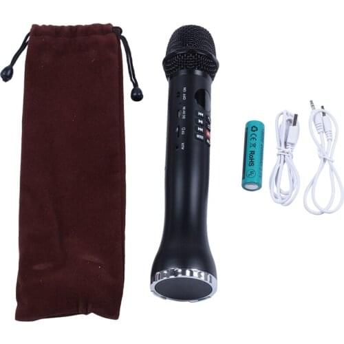 Professional Musical Microphone Wireless Speaker Portable Bluetooth Microphone For Phone Iphone Handheld Condenser Mic