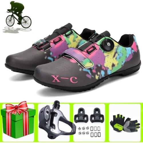 Sapatilha Ciclismo Cycling Shoes Men Racing Bicycle Cleat Shoes Professional Self-Locking Cycling Sneaker Women Bike SPD-SL