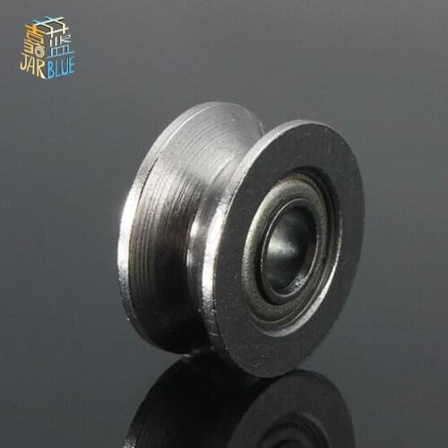 10 Pcs 20 Pcs 50 Pcs V Groove Sealed Ball Bearing Carbon Steel 624VV Guide Track Roller Bearing V624 Embroidery Machine Bearing