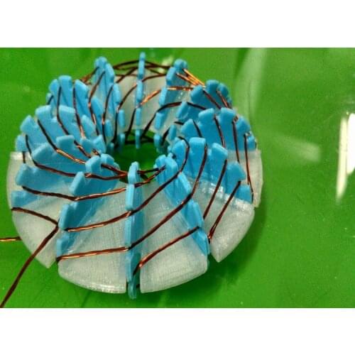 Rodin Rodin Coil Bread Coil Rotating Magnetic Field Coil Frame Free Energy Rodin Coil Frame