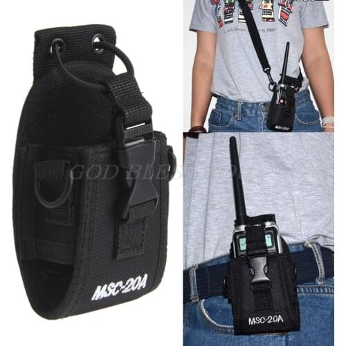 MSC-20A Multi-function Radio Case Holder for BAOFENG uv-5r UV82 UV8D UV6 GT-3 Drop Shipping