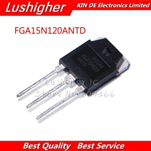 2PCS FGA15N120 TO-247 FGA15N120ANTD TO-3P 15N120 15N120ANTD New Original