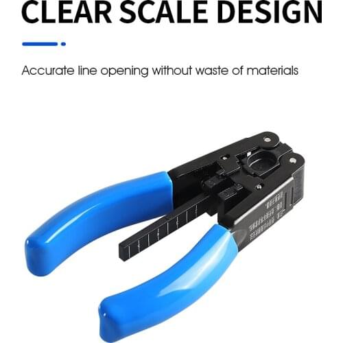 5G Communication Cable Stripper 2.1x1.6mm Fiber Cable Stripping Tweezers,High Quality Fiber Stripping Tool