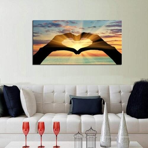 Large Canvas Wall Art Love Art Wall Art Paintings for Master Bedroom Living Room Wall Decor Drop shipping