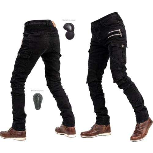 Men and women motorcycle jeans off-road motorcycle jeans protective gear equipment anti-fall motorcycle pants khaki new 2021