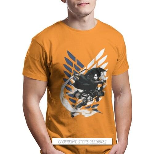 Hip Hop TShirt Attack On Titan Eren Anime Leisure Size XS-3XL T Shirt Hot Sale Stuff For Adult Fashion Japan Style Tees