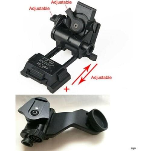 Metal L4G24 Helmet NVG Mount + Metal J Arm Bracket for AN/PVS14
