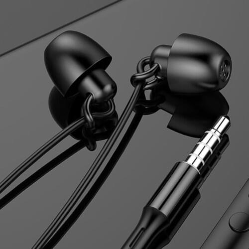 Earphone Hifi Headset Noise-Cancel Sleeping Earbud Soft Silicone Headset TPE Wire No Ear Pressure Earbuds For Xiaomi Huawei