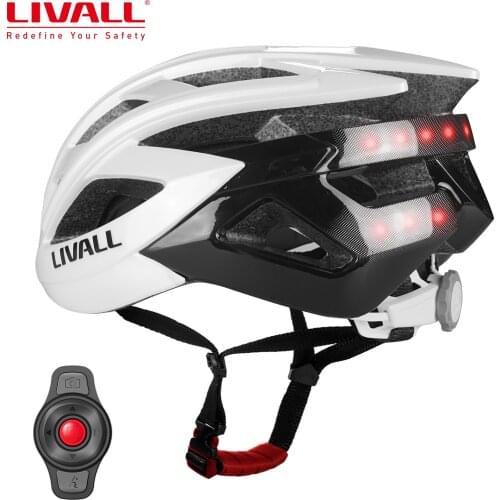 LIVALL&SMART4U BH60SE 2021 NEW Men Women Smart Bike Lights Helmet Bicycly Turn Lamp by LIVALL APP 2 colors with Remote Control