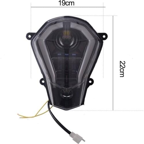 LED Headlight Front Lamp Assembly with Hi-low Beam DRL For K-TM Duke