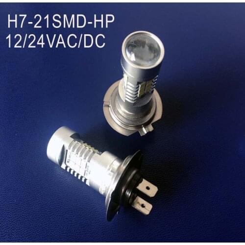 High quality 12/24VAC/DC 10W Car H7 Led Fog Lamp,Auto H7 High power Led Bulbs Lamps lights free shipping 2pcs/lot