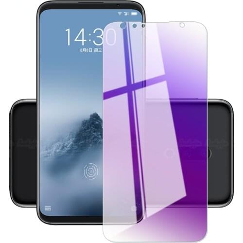 For Meizu Note 9 16S Pro 16TH Plus 16X 16T 16XS Glass Full Cover Anti-blue Tempered Glass For Meizu 15 16 Plus Screen Protector