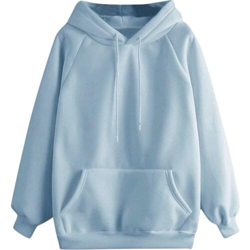 2020 Spring Women Hoodie Casual Long Sleeve Hooded Pullover Sweatshirts Hooded Female Jumper Women Tracksuits Sportswear Clothes
