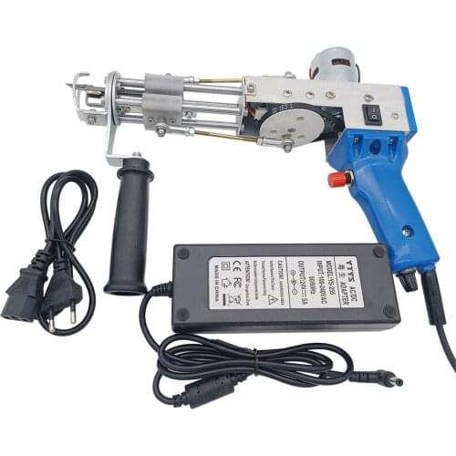 1pcs Electric carpet tufting gun hand gun Carpet weaving flocking machines Loop Pile Cut pile