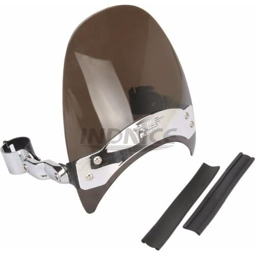 39mm Clamp Windscreen Windshield for harley dyna windshield clamps Softail windshield for harley sportster windscreen Road Ki