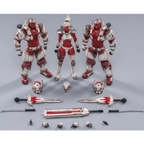 In Stock 1/18 JOYTOY For Collection Saluk White Flame Legion Mini Soldier Action Figure Model