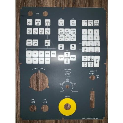 For FANUC FANUC 31i-A system MDI operation panel membrane keyboard membrane A86L-0001-0325 # CHN