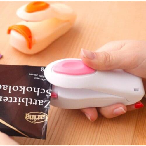 Household portable,Mini snack plastic bag sealing machine,Small hand press heat sealing / plastic sealing machine
