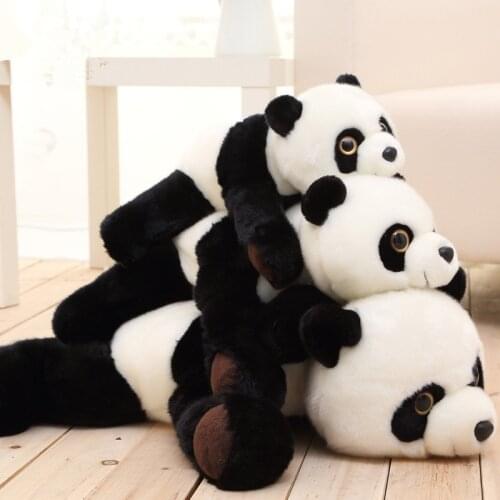 Dorimytrader Quality Simulation Animal Panda Plush Doll Hug Bear Plush Toy Cute Pillow Children Doll Birthday Gift Deco 60cm